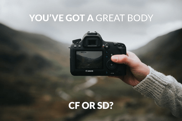 Foto de una cámara superpuesta con un juego de palabras fotográfico