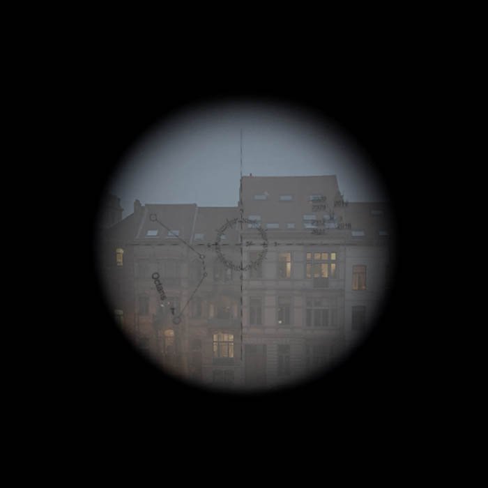 comprobar la alineación en un soporte de seguimiento