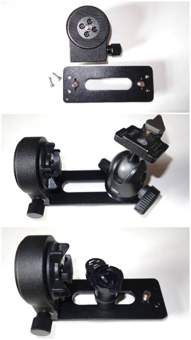 Placa en L y contrapeso