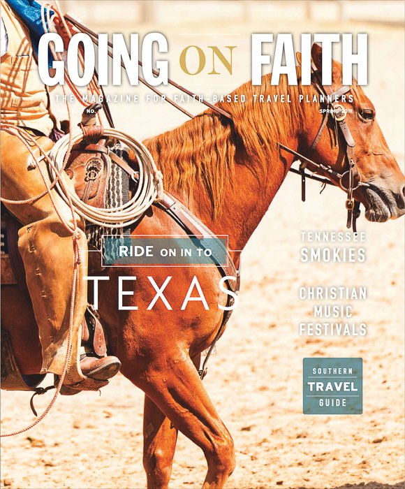La portada de la revista 'Going on Faith': consejos sobre cómo enviar fotos a las revistas