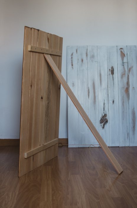foto de hacer un telón de fondo de madera de bricolaje para la fotografía