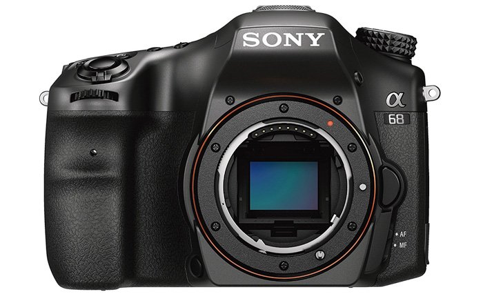 Cámara réflex digital Sony A68 de gama básica