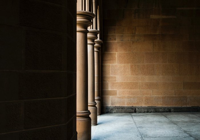 Columnas de piedra