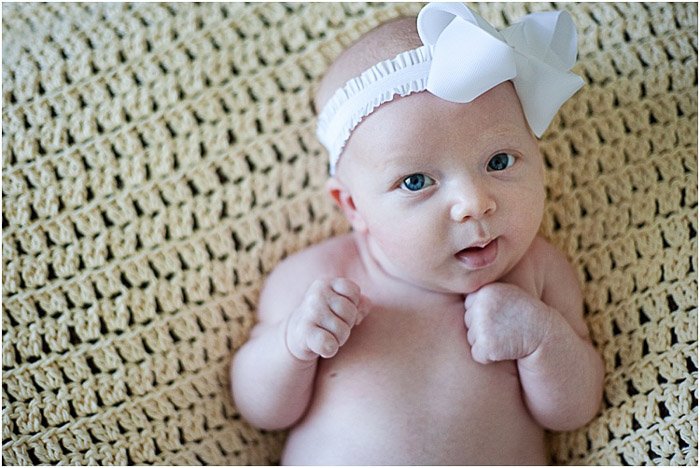 Dulce retrato de un bebé recién nacido: errores de fotografía de recién nacidos que se deben evitar