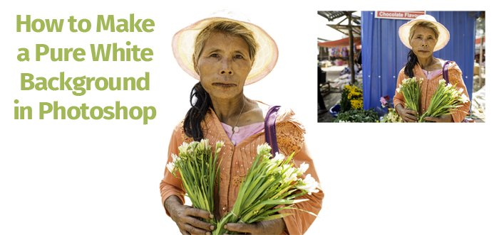 Captura de pantalla de cómo hacer un fondo blanco en Photoshop