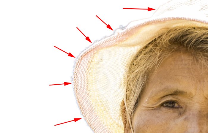 Captura de pantalla de cómo hacer un fondo blanco en Photoshop