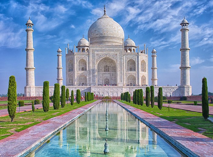 El Taj Mahal en la India