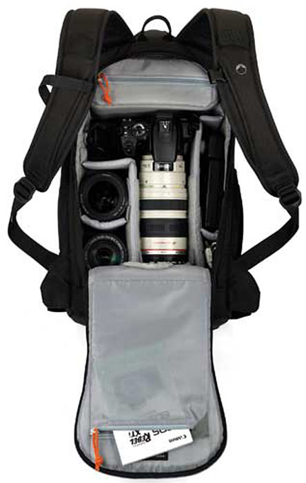 Interior Lowepro Flipside 300