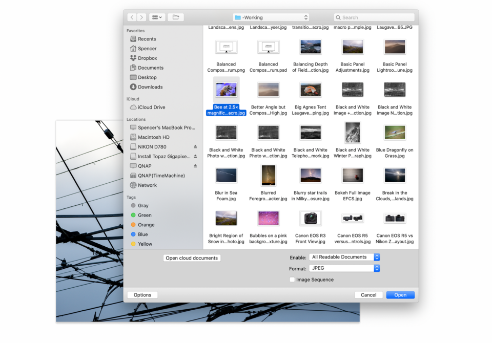 Super resolución de Adobe con un JPEG