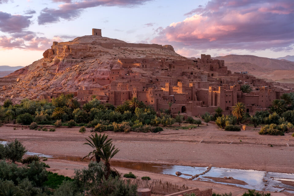 Ait Benhaddou al atardecer