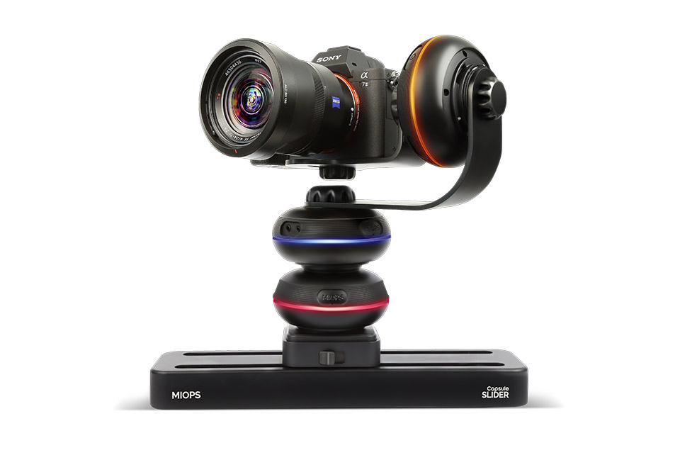 Capsule360 Panorámica e inclinación con control deslizante