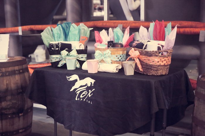 Una fotografía previa al evento de una mesa decorada