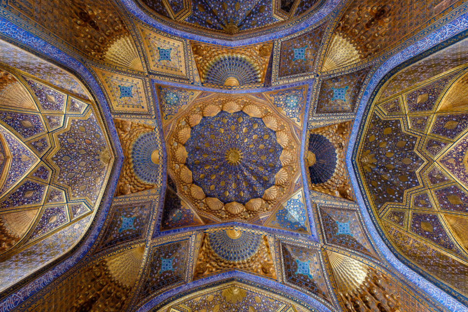 Cúpula dorada, Samarcanda, Uzbekistán, capturada con XF 10-24 mm f/4 R OIS