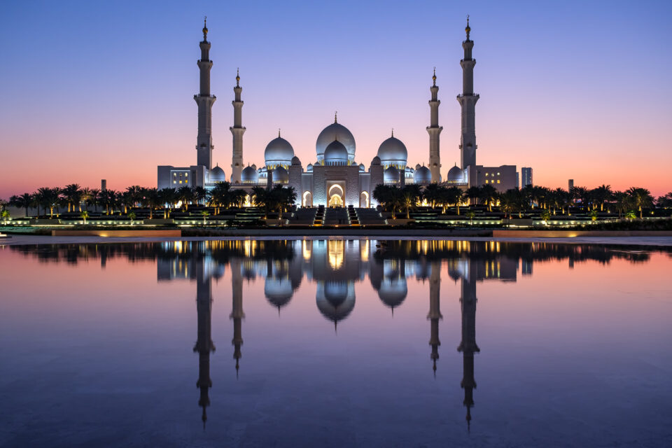 Mezquita Sheikh Zayed, capturada con Fuji XF 16-80mm f/4 R OIS WR