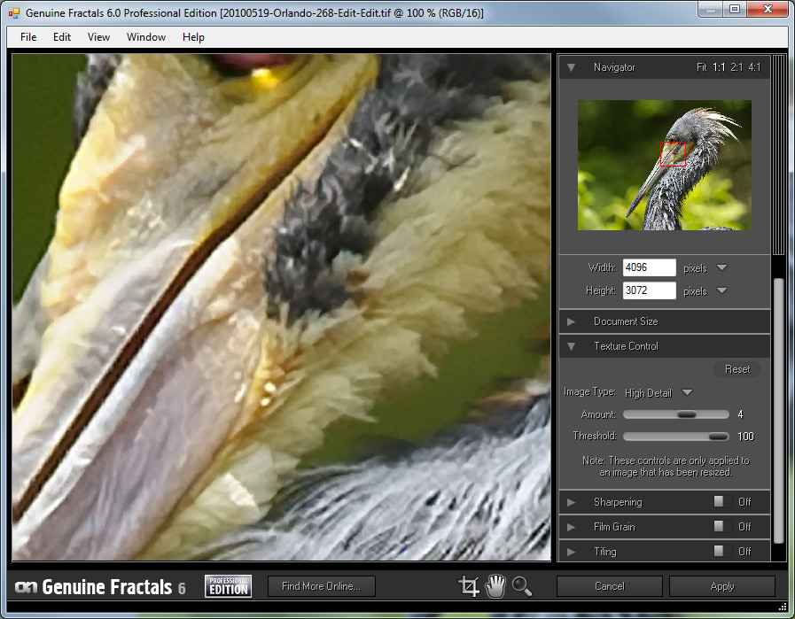 Cambiar el tamaño de GF6 Pro Cambiar el tamaño de GF6 Pro