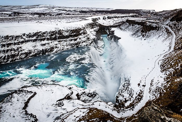 fotografía de aventura del paisaje de Islandia