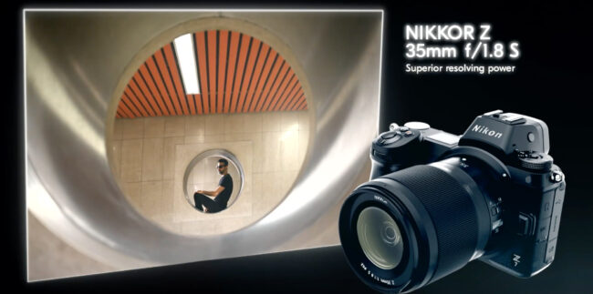 Nikon 35mm f1.8 sin espejo