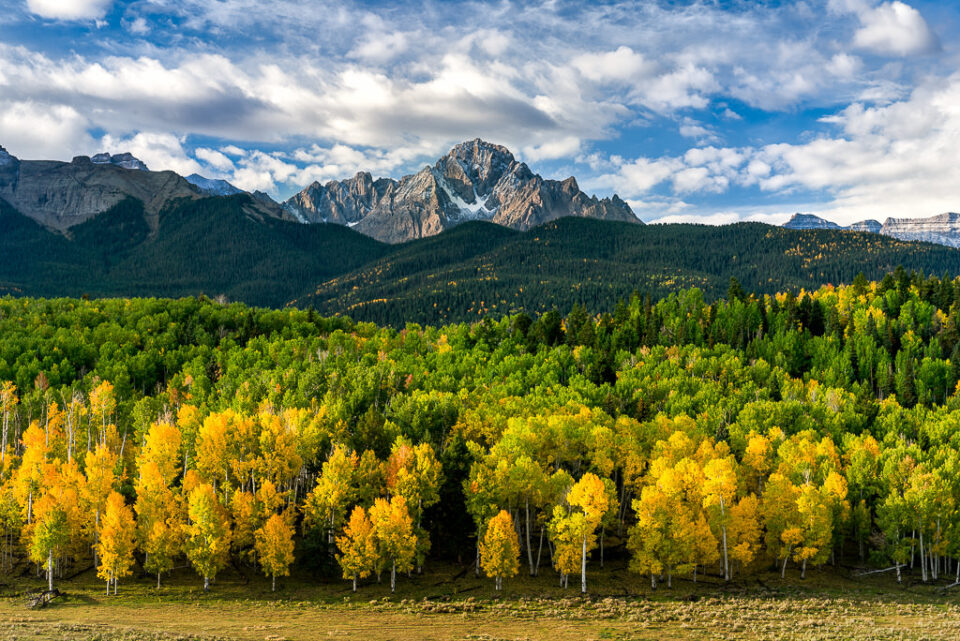 Montañas de San Juan en otoño