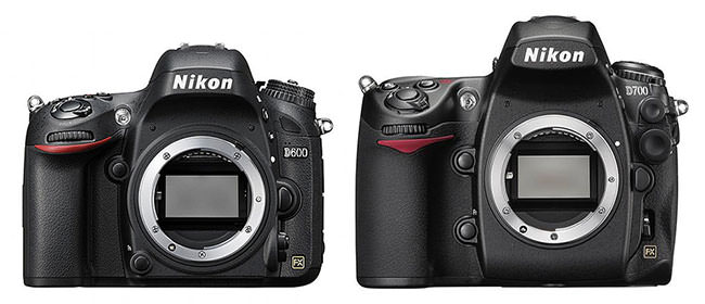 Nikon D600 frente a D700