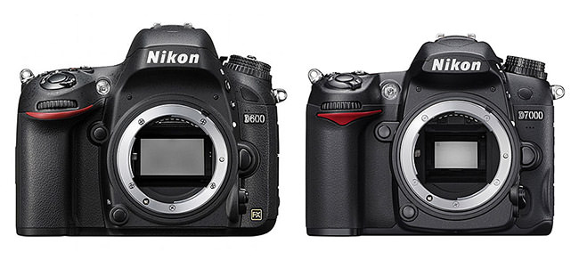 Nikon D600 frente a D7000