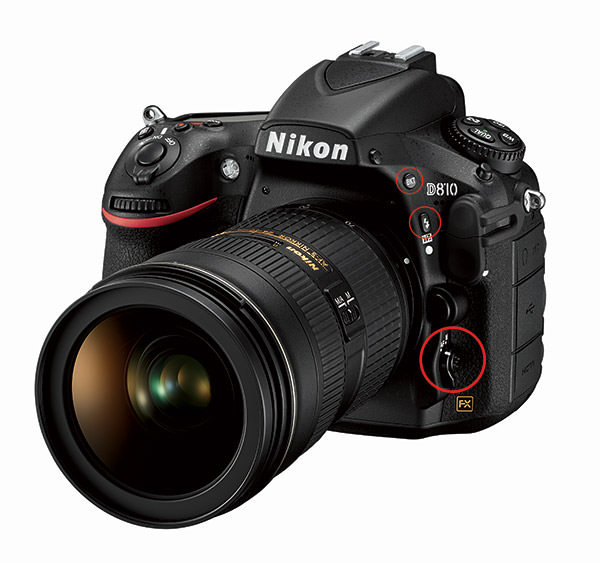 Frente Nikon D810