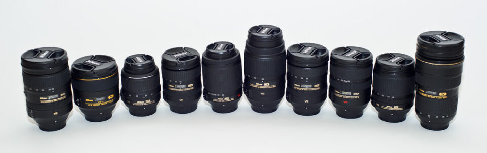 Comparación de lentes Nikon Comparación de lentes Nikon