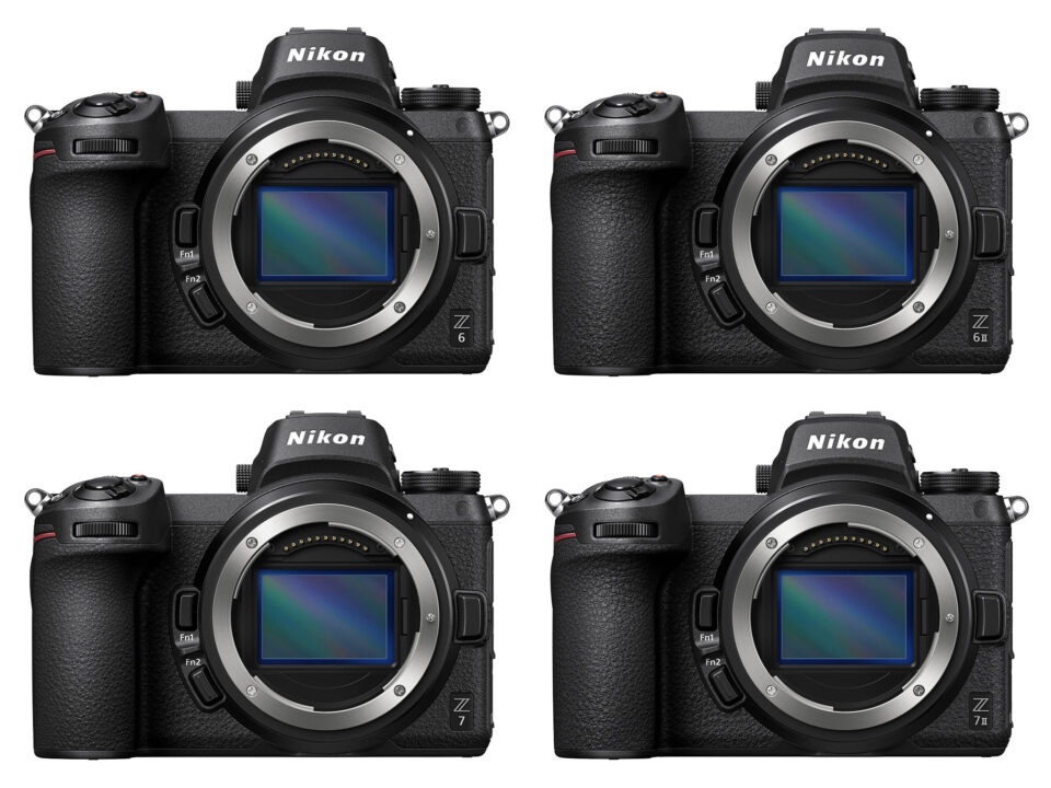 Comparación sin espejo de Nikon
