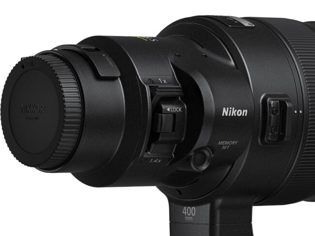 Nikon Z 400mm f/2.8 TC VR S Teleconvertidor