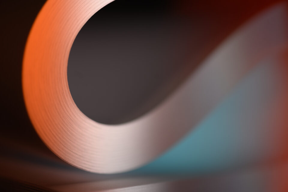 Textura suave en hojas de papel.