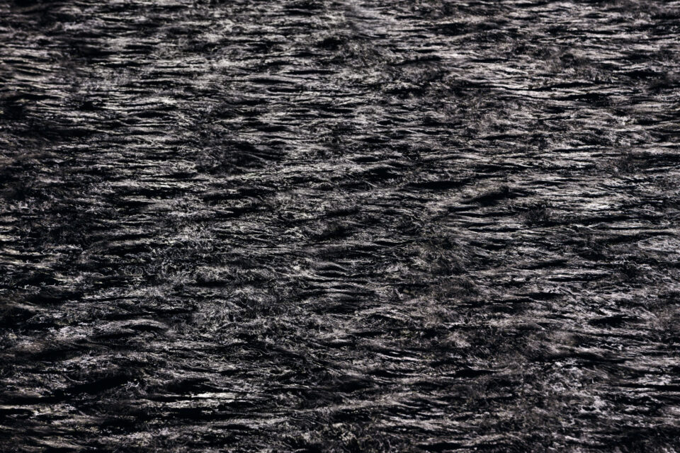 Textura de agua turbulenta