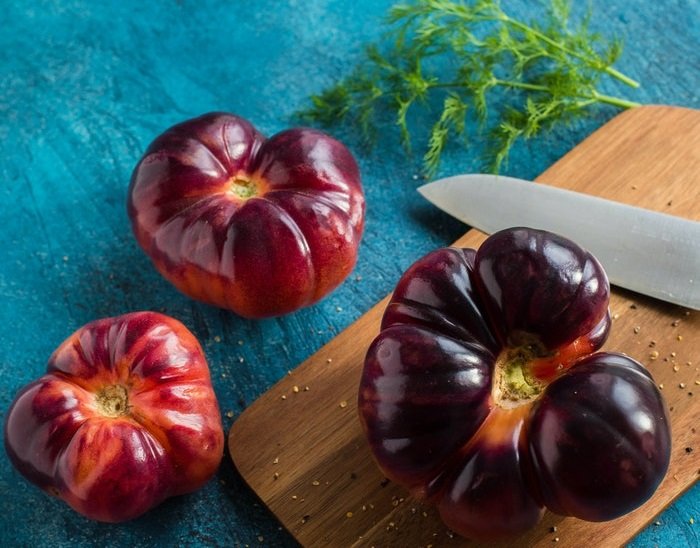 Lienzo pintado utilizado como fondo de fotografía de alimentos de bricolaje