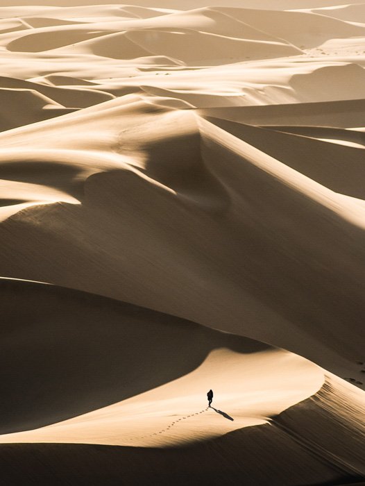 dunas de arena del desierto