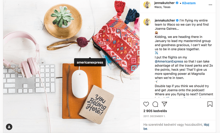Una captura de pantalla de una publicación de Instagram.