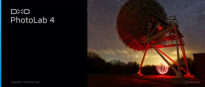 Captura de pantalla de la interfaz del software fotográfico Dxo PhotoLab 4.