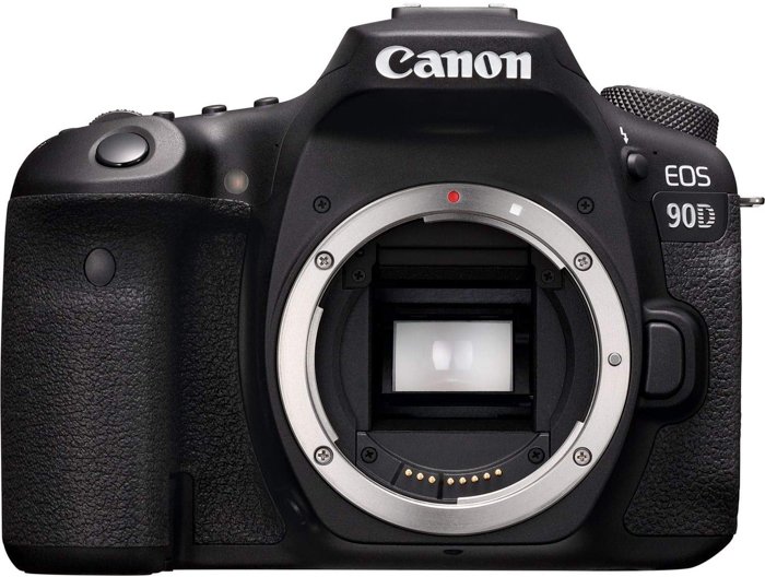 una imagen de una cámara de lapso de tiempo Canon EOS 90D